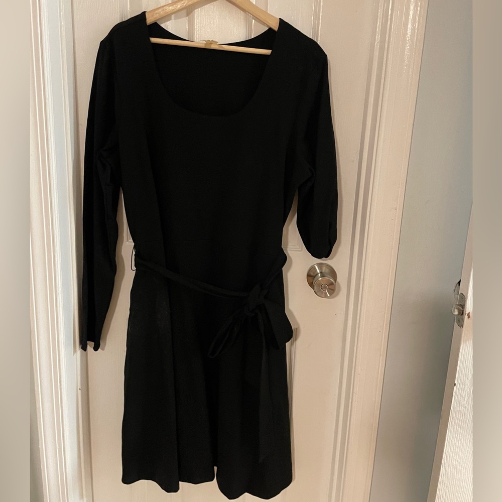 Pact Black Fit and Flare Dress Size XXL